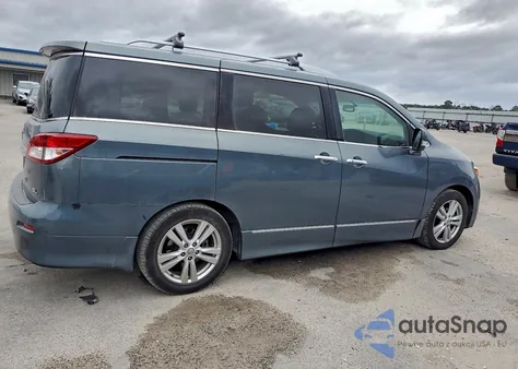 2012 Nissan Quest S from USA, damaged, VIN JN8AE2KP5C9035276